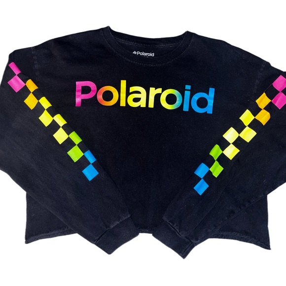 Polaroid - Ombre Rainbow Graphic Tee - Picture 2 of 3